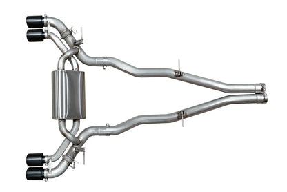 Aulitzky Exhaust | ECE Abgasanlage ab Kat/OPF mit Klappensteuerung | passend für BMW M5 (G90/G99) 727PS S68