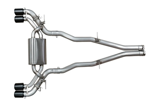 Aulitzky Exhaust | ECE Abgasanlage ab Kat/OPF mit Klappensteuerung | passend für BMW M5 (G90/G99) 727PS S68