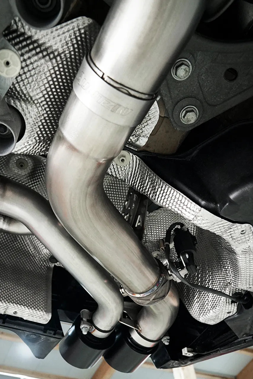 Aulitzky Exhaust | ECE Abgasanlage ab Kat/OPF mit Klappensteuerung | passend für BMW M5 (G90/G99) 727PS S68