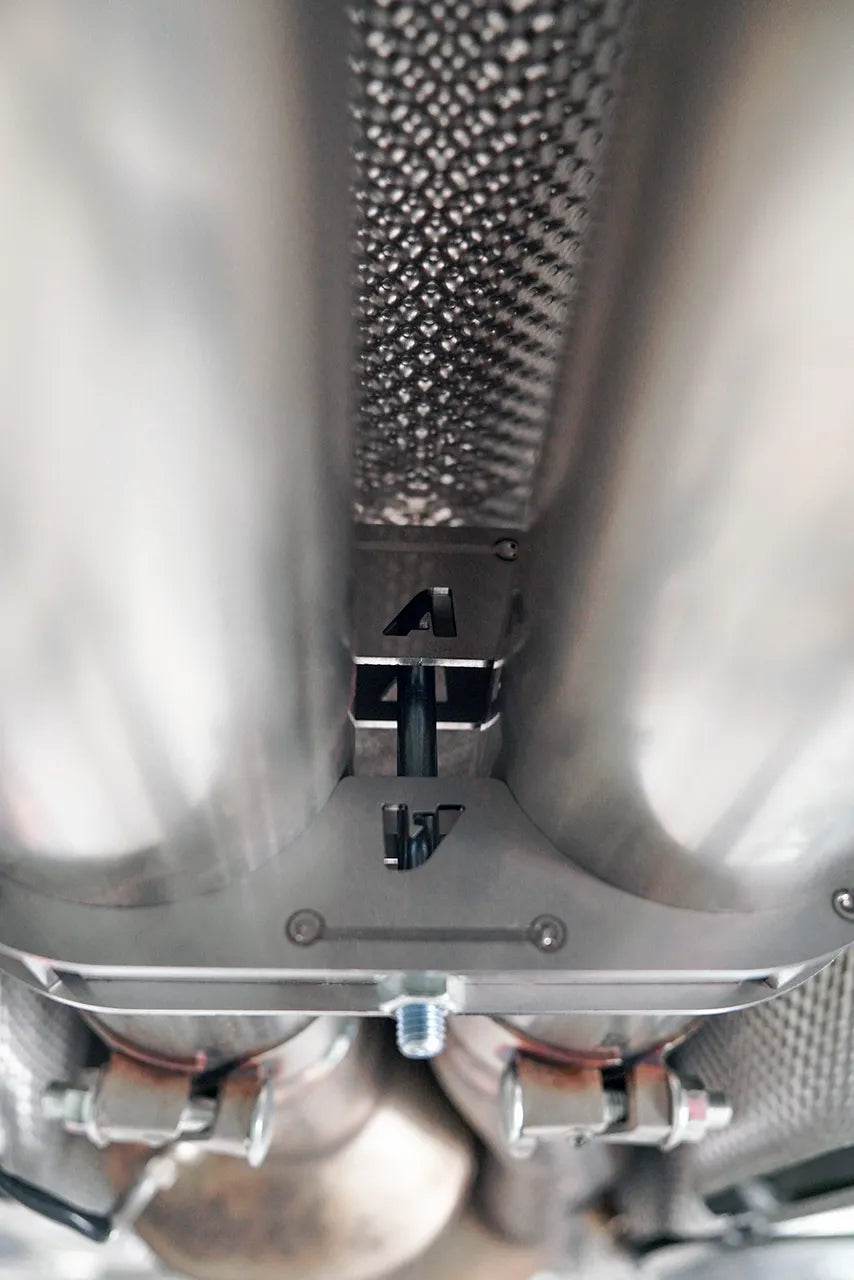 Aulitzky Exhaust | ECE Abgasanlage ab Kat/OPF mit Klappensteuerung | passend für BMW M5 (G90/G99) 727PS S68