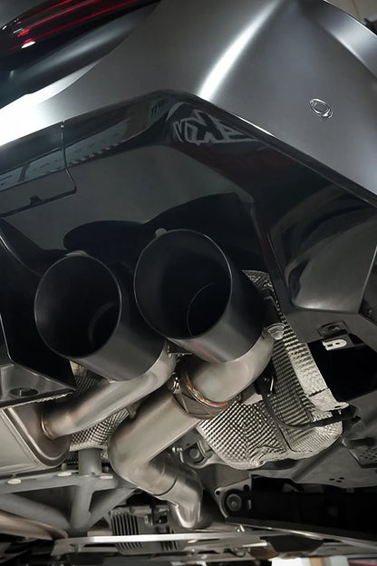 Aulitzky Exhaust | ECE Abgasanlage ab Kat/OPF mit Klappensteuerung | passend für BMW M5 (G90/G99) 727PS S68