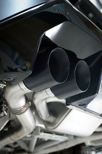 Aulitzky Exhaust | ECE Abgasanlage ab Kat/OPF mit Klappensteuerung | passend für BMW M5 (G90/G99) 727PS S68