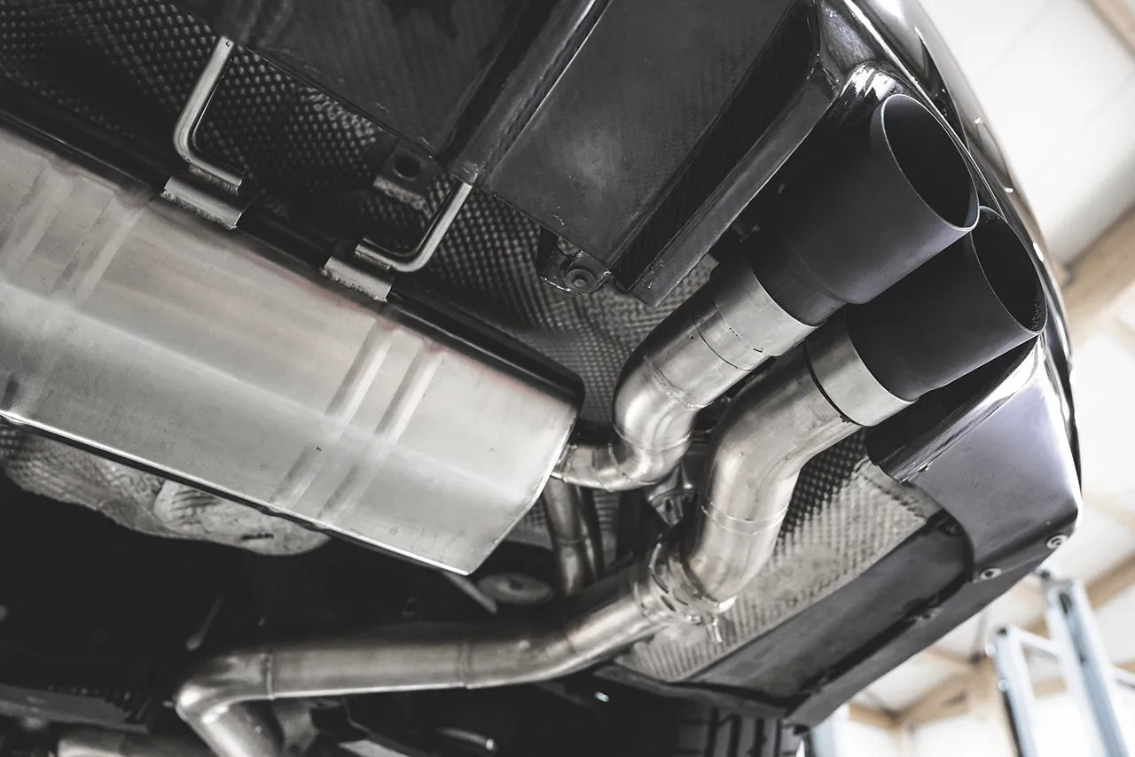 Aulitzky Exhaust | ECE Klappenendschalldämpfer | passend für BMW M3 (E90/E92) 420PS