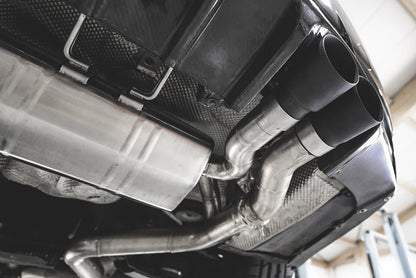 Aulitzky Exhaust | ECE Klappenendschalldämpfer | passend für BMW M3 (E90/E92) 420PS