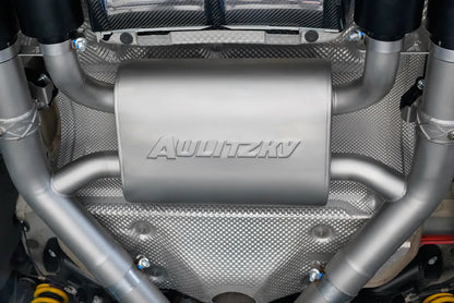Aulitzky Exhaust | ECE Klappenabgasanlage 3" (76mm) ab Kat/OPF | passend für BMW M3/M4 inkl. Competition/CS (F80/F82/F83) S55