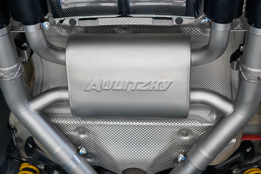 Aulitzky Exhaust | ECE Klappenabgasanlage 3" (76mm) ab Kat/OPF | passend für BMW M3/M4 inkl. Competition/CS (F80/F82/F83) S55