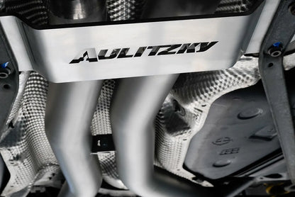 Aulitzky Exhaust | ECE Klappenabgasanlage 3" (76mm) ab Kat/OPF | passend für BMW M3/M4 inkl. Competition/CS (F80/F82/F83) S55