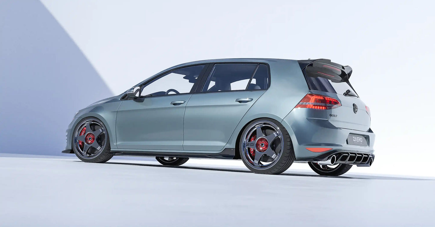 EVO-1 Diffusor für VW Golf 7 GTI (Vorfacelift)