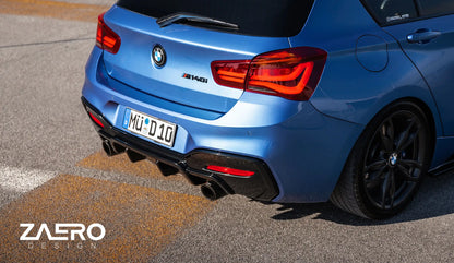 EVO-1 Diffusor für BMW 1er F20 | F21 – M135 | M140 (M-Paket LCI)