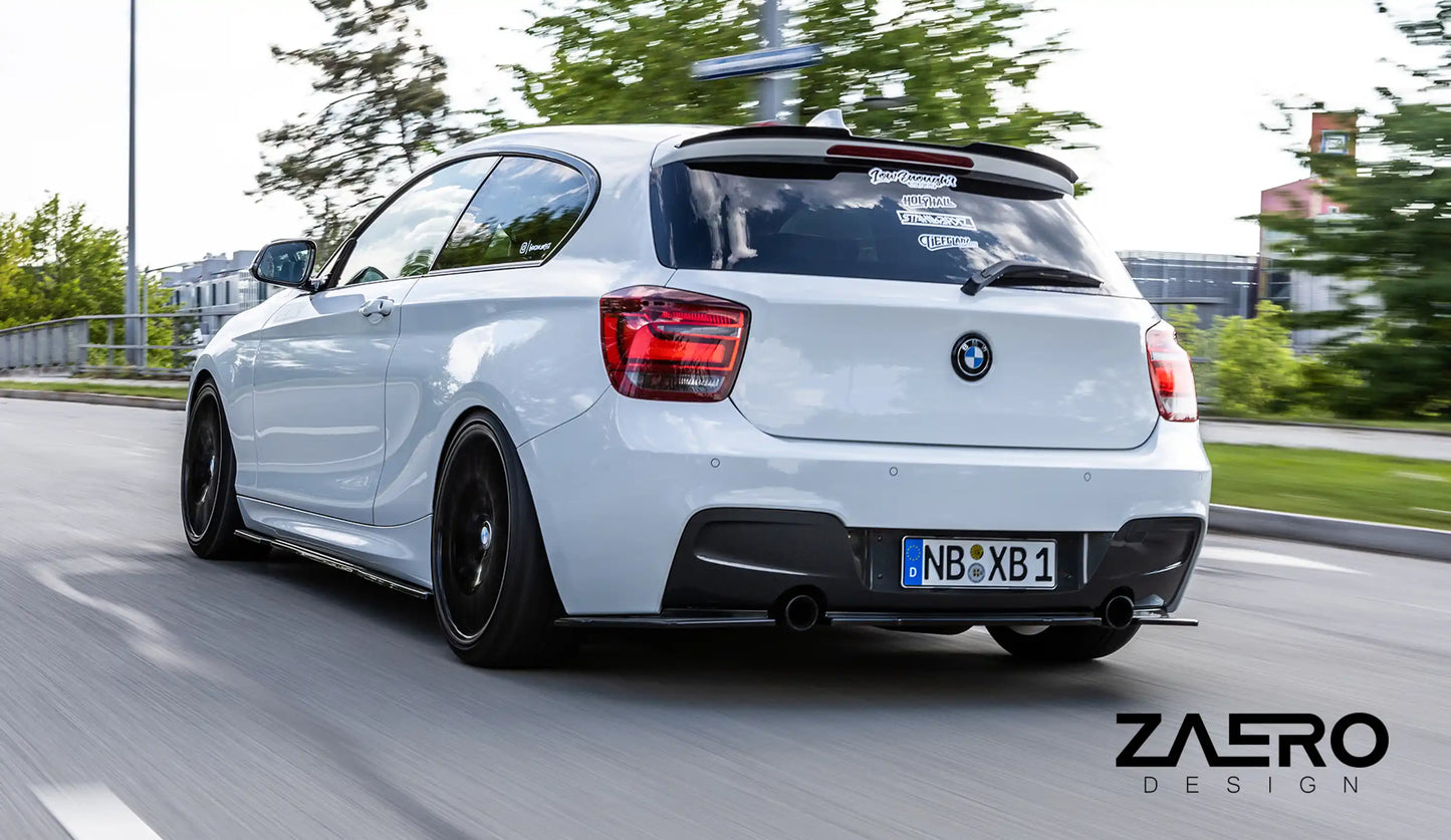 EVO-1 Diffusor Erweiterung für BMW 1er F20 | F21 - M135i (PRE-LCI - Vorfacelift)
