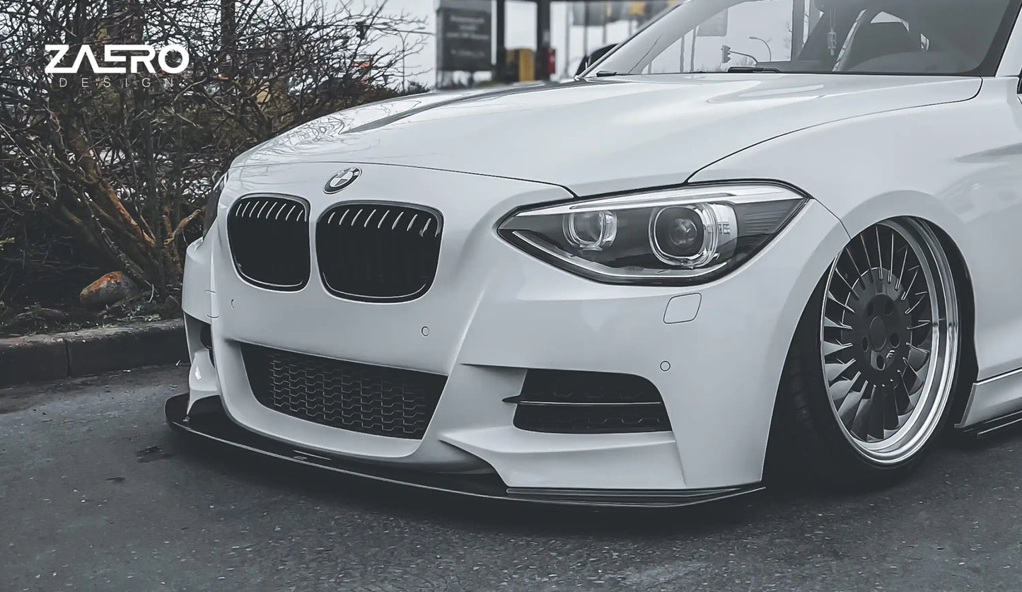 EVO-1 Frontspoiler für BMW 1er F20 | F21 - 120 - 125 - M135 (M-Paket PRE-LCI)