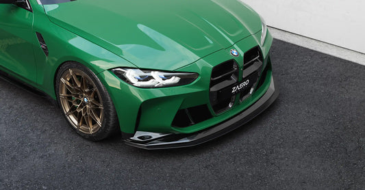 EVO-R Frontsplitter für BMW M3 G80 | G81 & M4 G82 | G83 – verstellbar & chassis-mounted