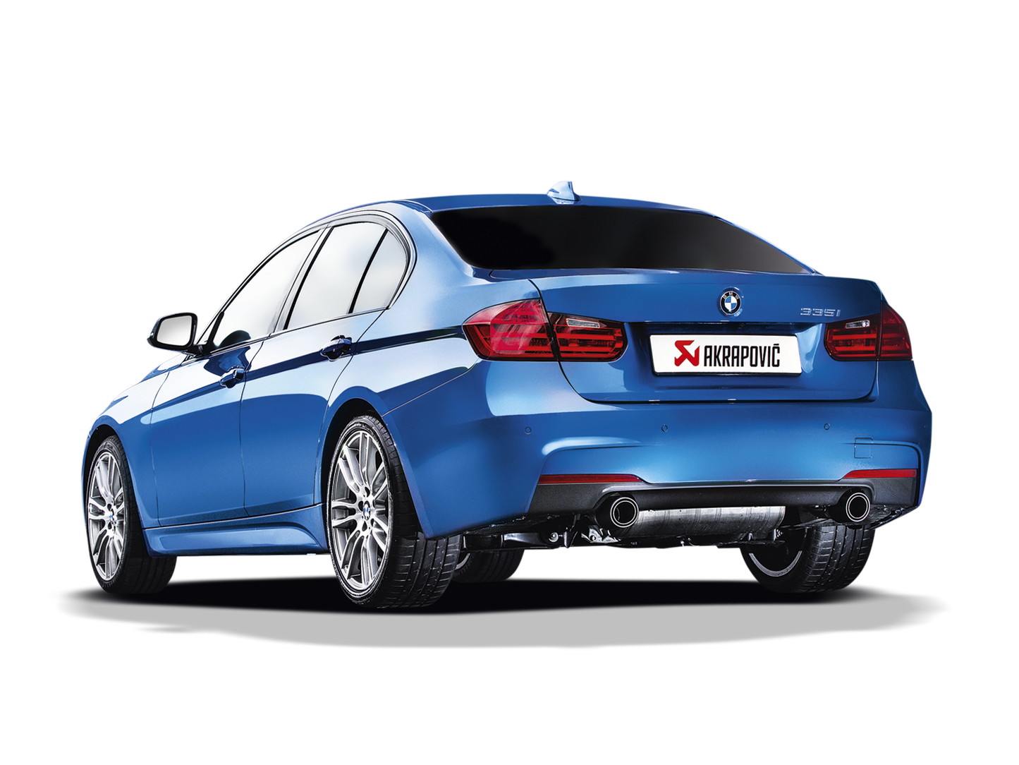 Akrapovič Abgasanlage Evolution Line (Edelstahl) BMW 1 Series 335i (F30, F31)