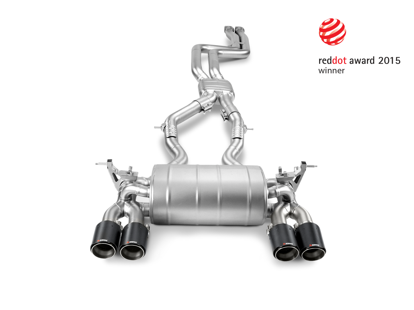 Akrapovič Evolution Link Pipe Set (Titanium)  - BMW M3 (F80) 2018