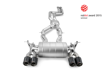 Akrapovič Evolution Link Pipe Set (Titanium)  - BMW M3 (F80) 2018