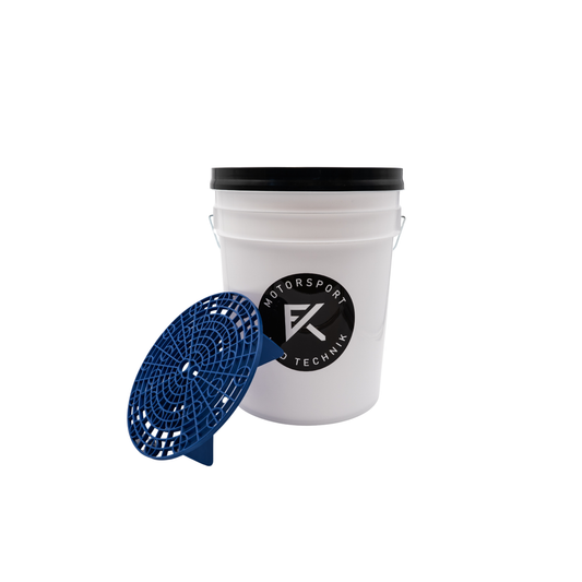 FK Motorsport Wascheimer mit Schmutzsieb und Deckel