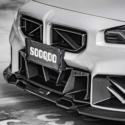 Frontgrill SOOQOO Carbon | passend für BMW M2 (G87) S58 | Aulitzky Tuning