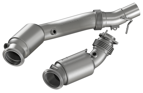 Leistungspaket HJS ECE Downpipe + Montage | BMW M2/M3/M4 inkl. Competition/CS/GTS (F80/F82/F83/F87) S55