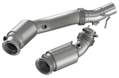 Leistungspaket HJS ECE Downpipe + Montage | BMW M2/M3/M4 inkl. Competition/CS/GTS (F80/F82/F83/F87) S55