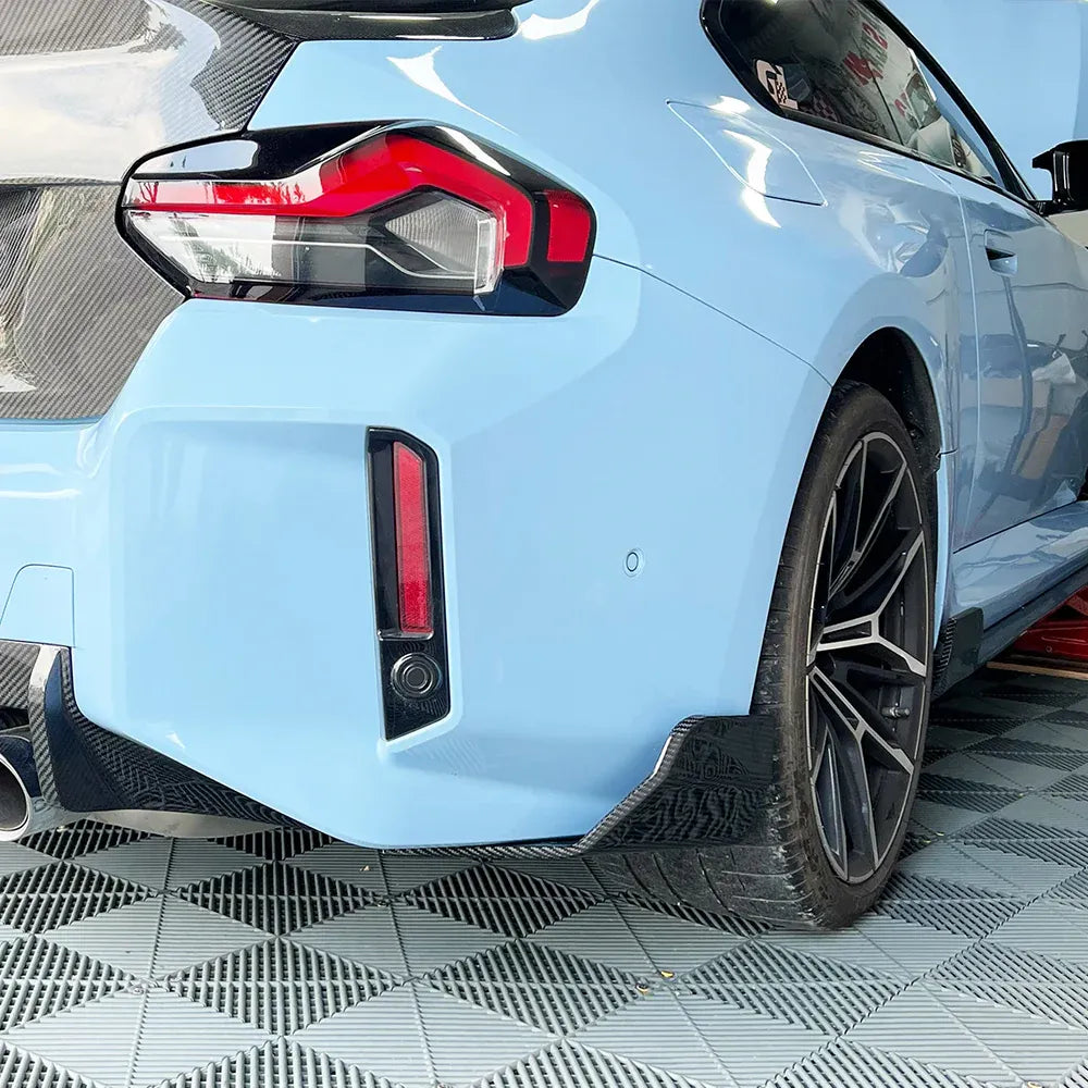 Heck Seitenschweller A-Style Carbon | passend für BMW M2 (G87) S58 | Aulitzky Tuning