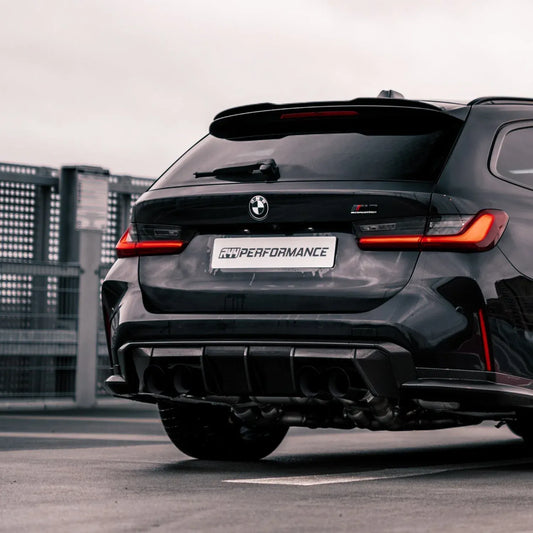 Heckdiffusor Einsatz Carbon | passend für BMW M3/M4 inkl. Competition (G80/G81/G82/G83) | Aulitzky Tuning