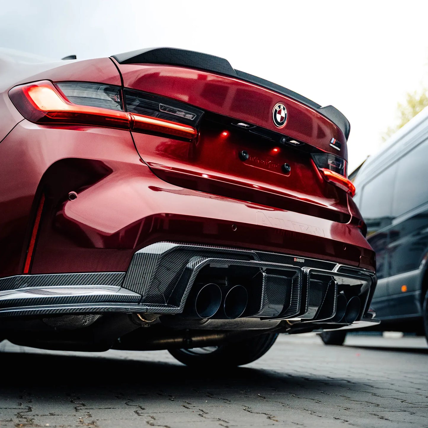 Heckdiffusor SOOQOO Carbon | passend für BMW M3/M4 inkl. Competition (G80/G81/G82/G83) | Aulitzky Tuning