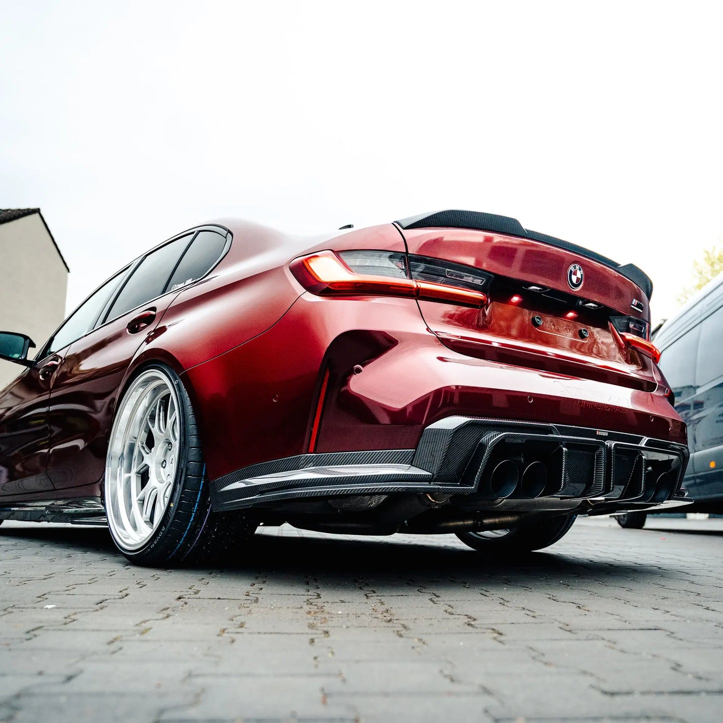 Heckdiffusor SOOQOO Carbon | passend für BMW M3/M4 inkl. Competition (G80/G81/G82/G83) | Aulitzky Tuning