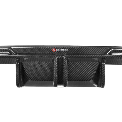 Heckdiffusor SOOQOO Carbon | passend für BMW M3/M4 inkl. Competition (G80/G81/G82/G83) | Aulitzky Tuning