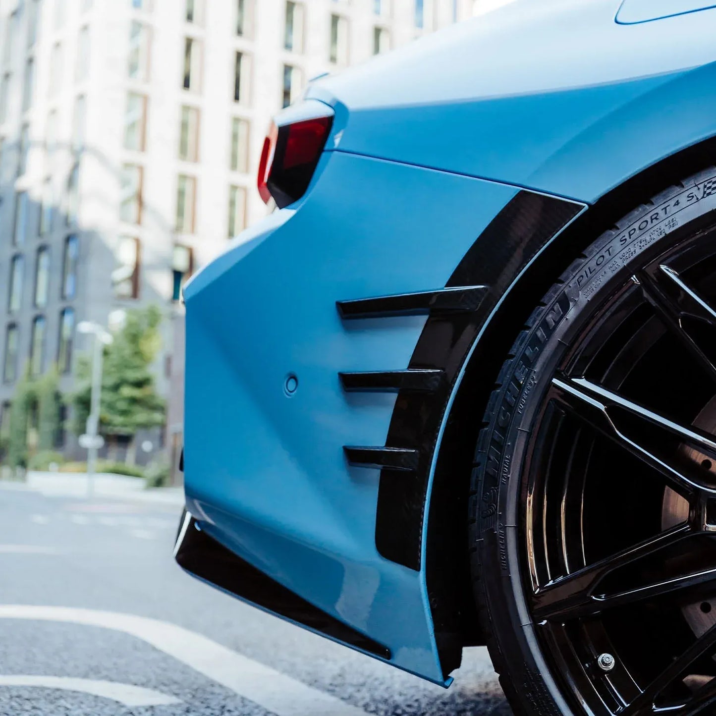 Kotflügelverbreiterung hinten Carbon | passend für BMW M2 (G87) S58 | Aulitzky Tuning