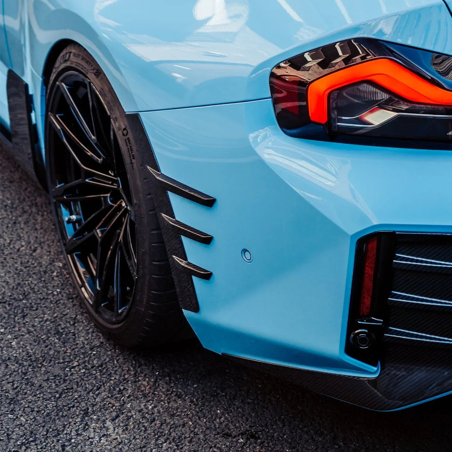 Kotflügelverbreiterung hinten Carbon | passend für BMW M2 (G87) S58 | Aulitzky Tuning