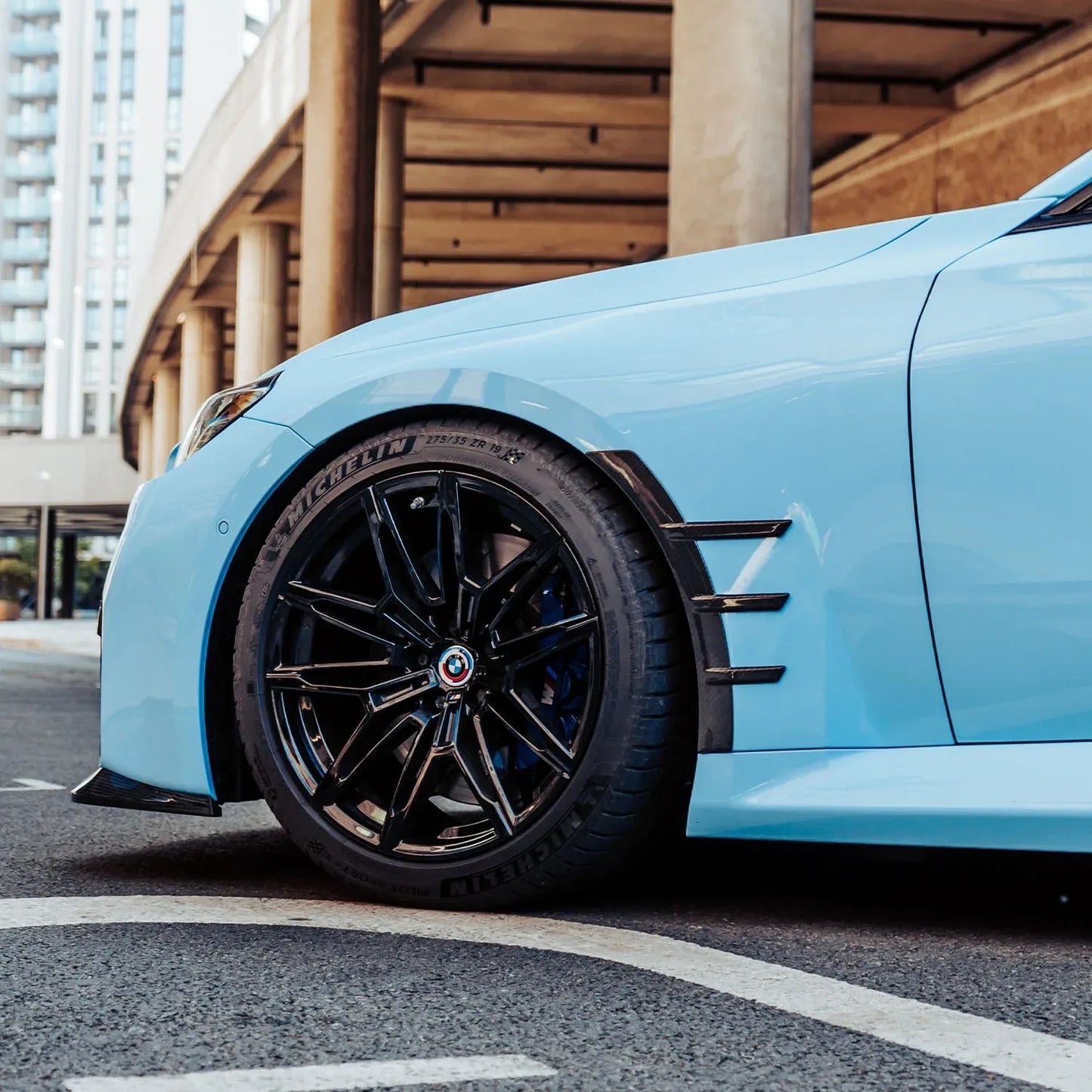 Kotflügelverbreiterung vorne Carbon | passend für BMW M2 (G87) S58 | Aulitzky Tuning