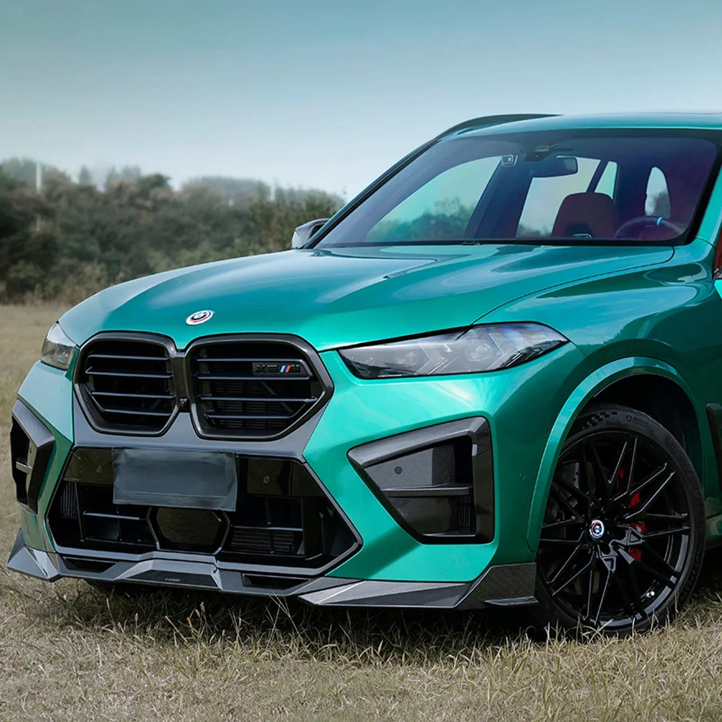 Lufteinlässe SOOQOO Carbon | passend für BMW X5M/X6M Competition LCI (F95/F96) S68 | Aulitzky Tuning