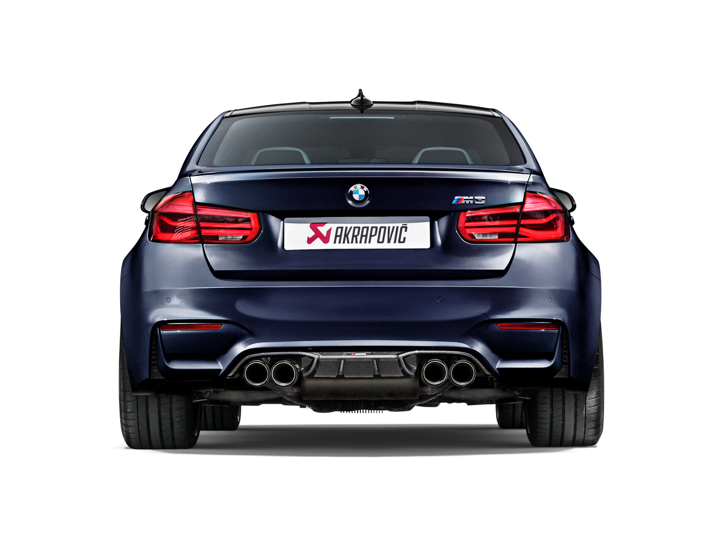 Akrapovič Rear Carbon Fibre Diffuser - Matte - BMW M3 (F80) 2018