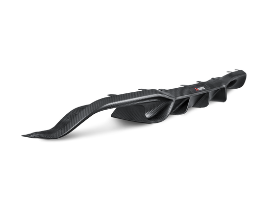Akrapovič Rear Carbon Fibre Diffuser - Matte Gloss BMW M2