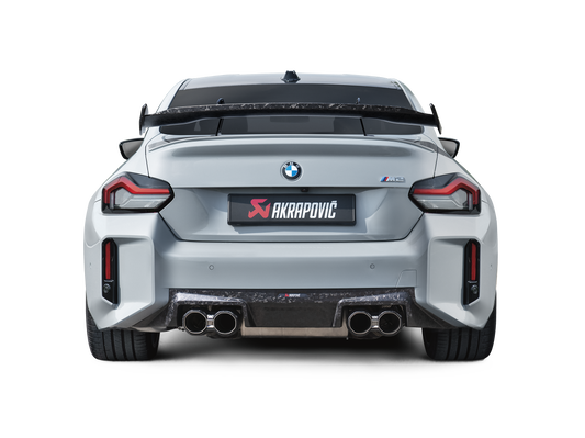 Akrapovič Rear Chopped Carbon Fibre Diffuser - Matte - BMW M2 Coupé (G87) 2025 auch OPF/GPF