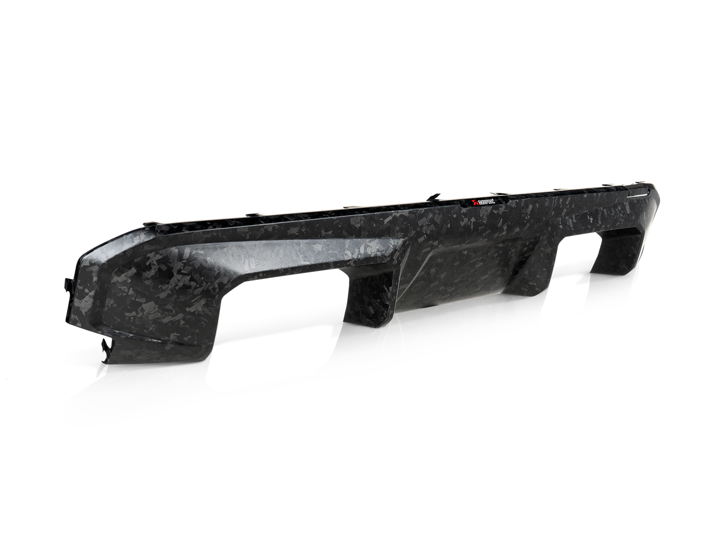 Akrapovič Rear Chopped Carbon Fibre Diffuser - Matte - BMW M3, M4