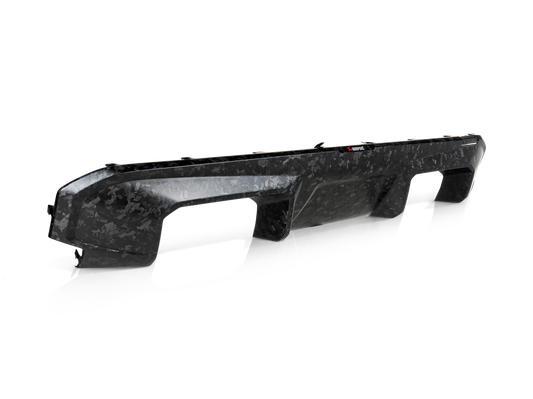 Akrapovič Rear Chopped Carbon Fibre Diffuser - Matte - BMW M3, M4