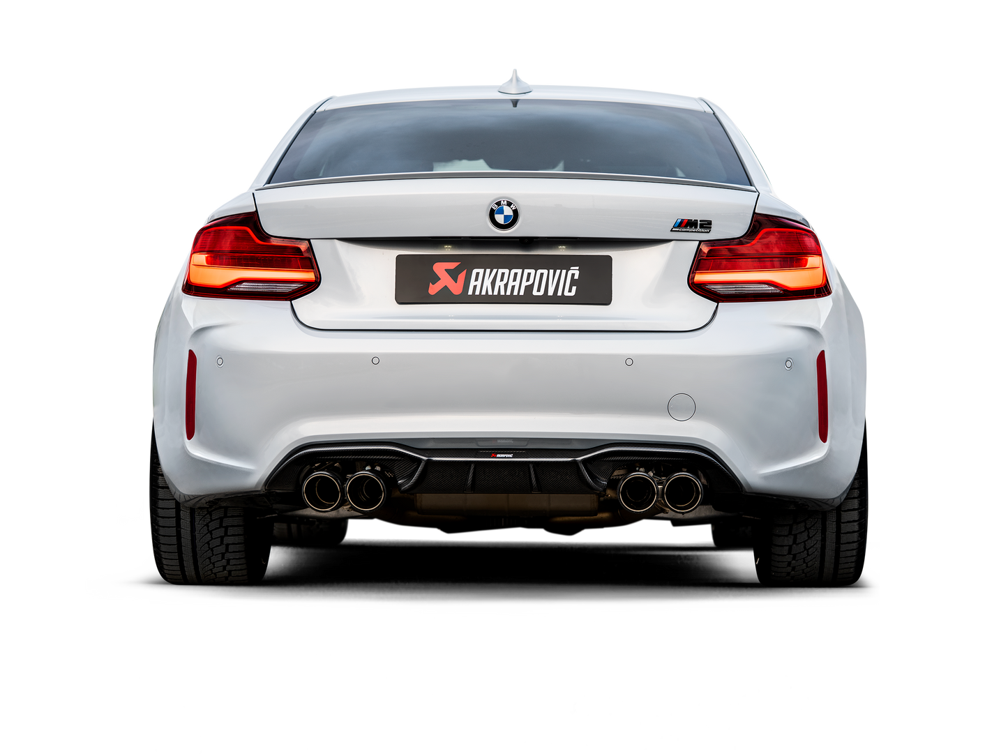 Akrapovič Abgassystem Slip-On Line (Titanium) BMW M2 (F87N) auch OPF/GPF