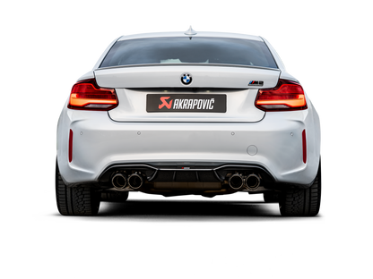 Akrapovič Abgassystem Slip-On Line (Titanium) BMW M2 (F87N) auch OPF/GPF