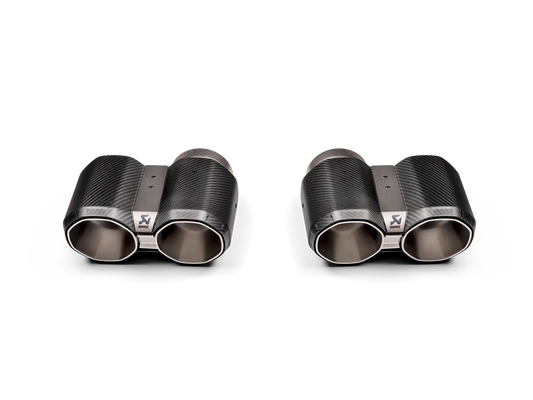 Akrapovič Tail Pipe Set (Carbon) - BMW M2, M3, M4 2025