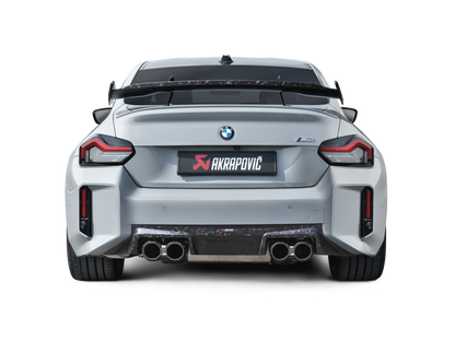 Akrapovič Tail Pipe Set (Chopped Carbon) - BMW M2, M3, M4 2025