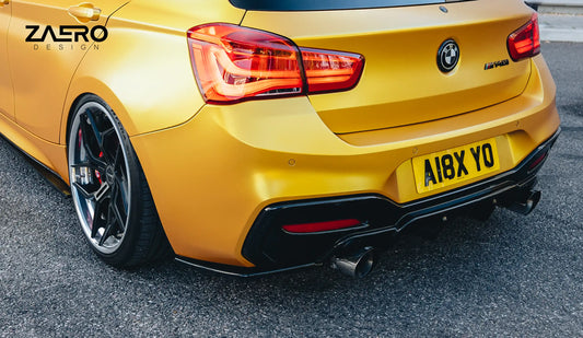 EVO-1 Diffusor Erweiterung für BMW 1er F20 | F21 - M135 | M140 (LCI - Facelift)
