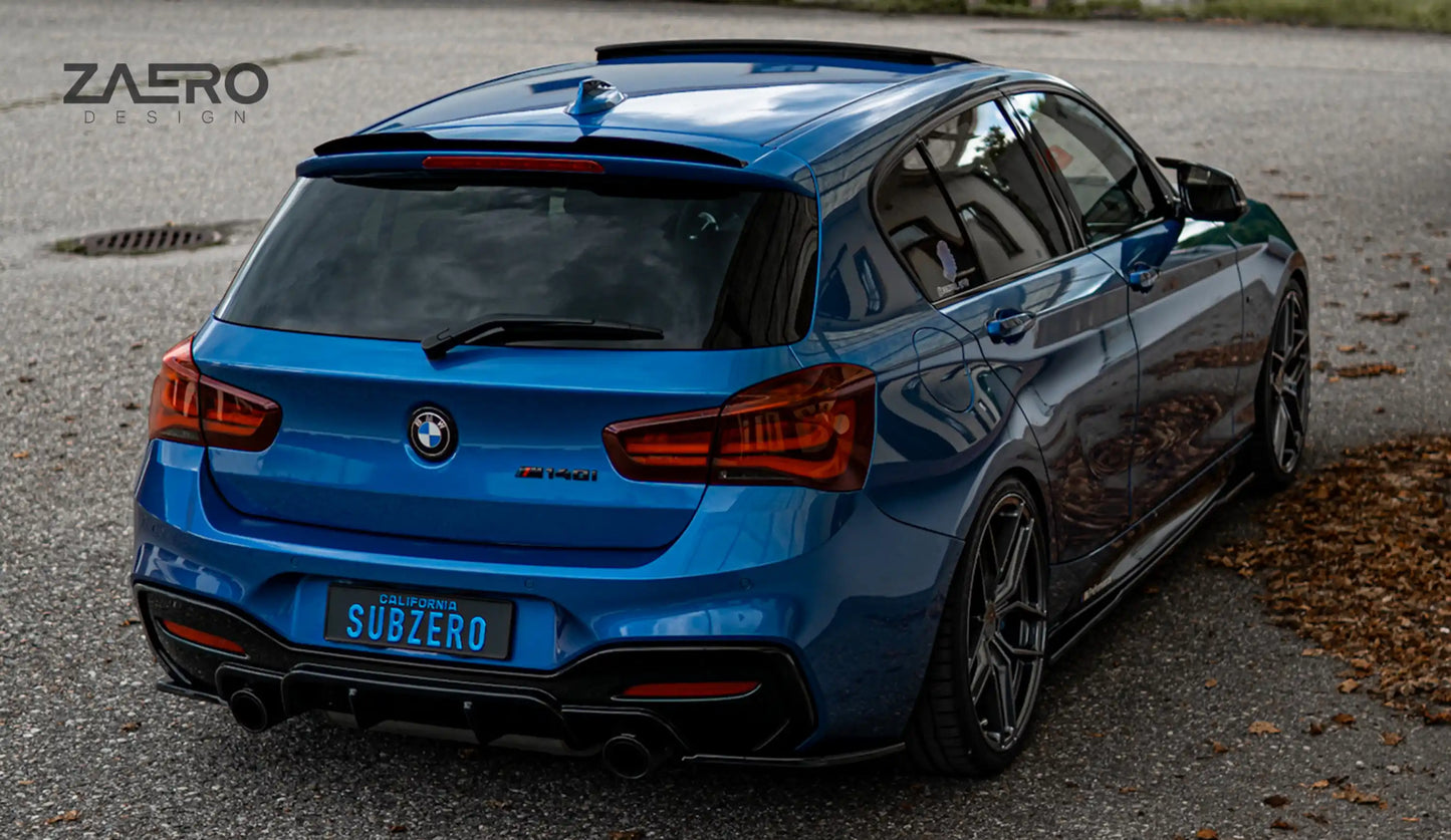 EVO-1 Diffusor Erweiterung für BMW 1er F20 | F21 - M135 | M140 (LCI - Facelift)