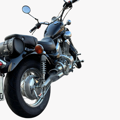 Yamaha XV 535 – Klassischer Chopper | Schwarz Hochglanz